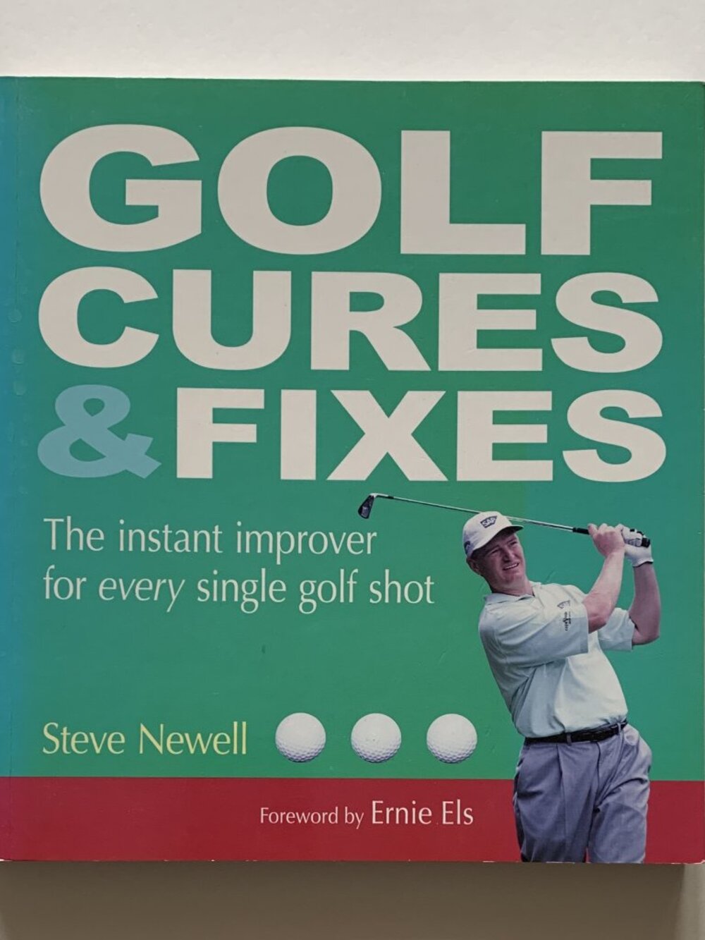 Golf Cures & Fixes by Steve Newell (Foreword by Ernie Els) Improve Golf Shots